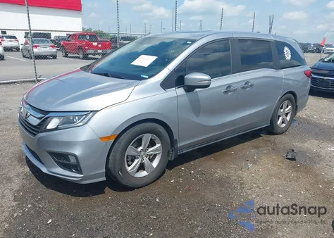 2018 Honda Odyssey Ex-L из США, поврежденный, VIN 5FNRL6H78JB098586